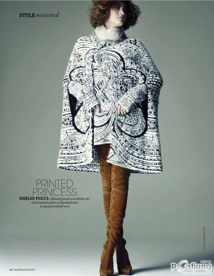 มาร์กี้ ราศรี @ MADAME FIGARO vol.10 no.123 October 2013