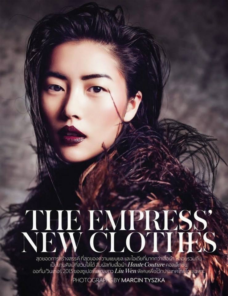 Liu Wen @ VOGUE THAILAND vol.1 no.9 October 2013