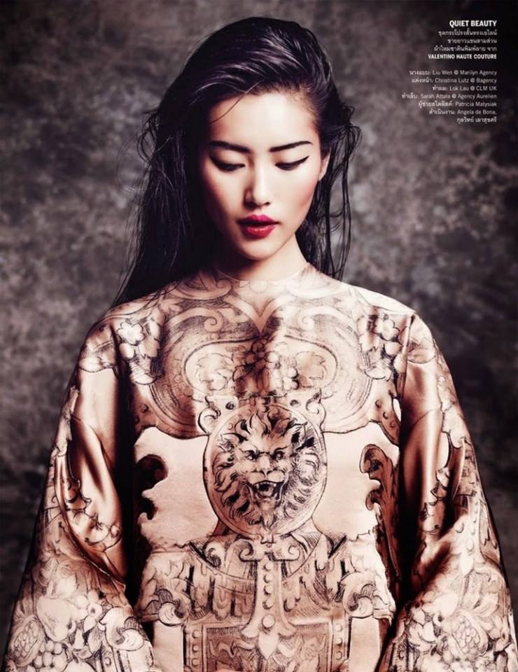 Liu Wen @ VOGUE THAILAND vol.1 no.9 October 2013