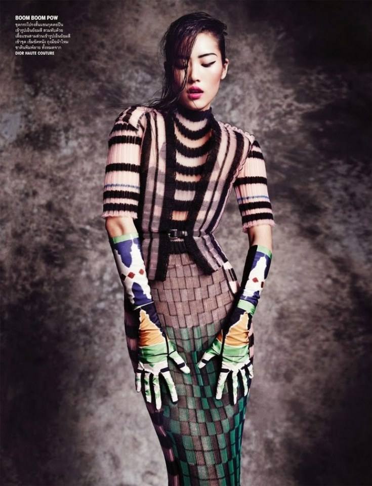 Liu Wen @ VOGUE THAILAND vol.1 no.9 October 2013