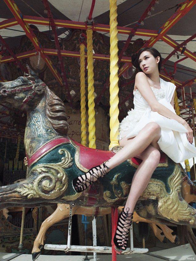 Lin Chi-ling @ Vogue Taiwan October 2013
