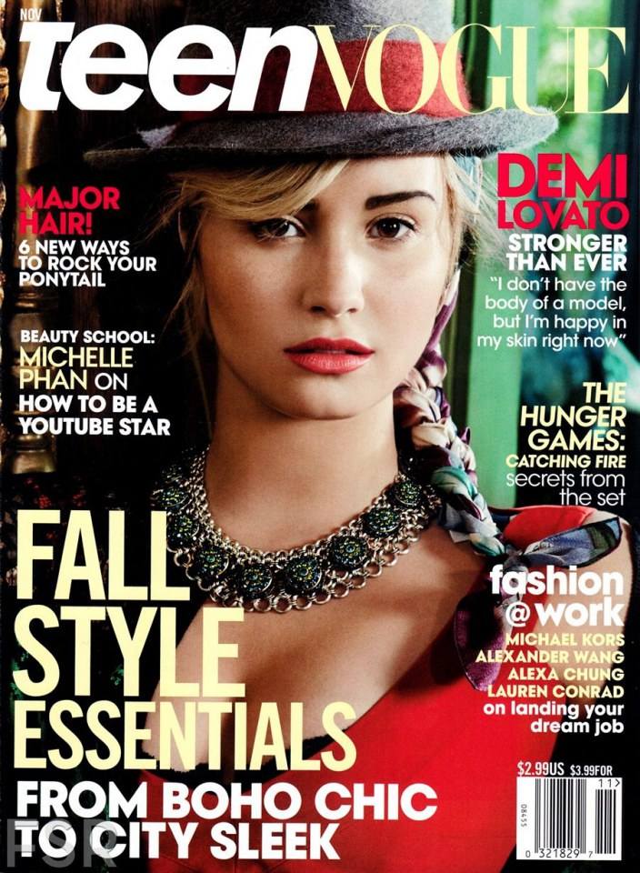 Demi Lovato @ Teen Vogue November&nbsp;2013