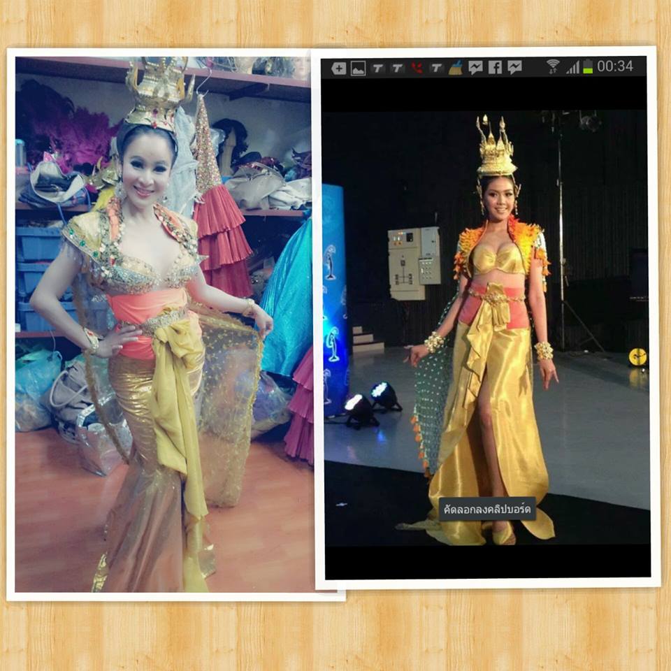 นาฏยเทวี Vs นาฏยมาลี ประเด็นชุดโหลๆ ชุดไหนสวยกว่ามาดูกันค่ะ
