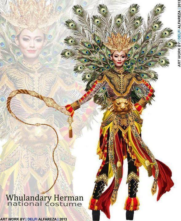 มาดูชุดประจำชาติ MU 2013 กันค่ะ
