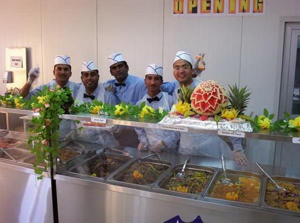 มาดูโรงอาหารของทหารอเมริกันในอิรักกัน