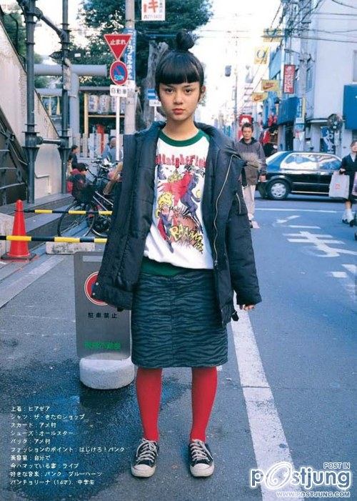 คนรัก Japan street fashion 1