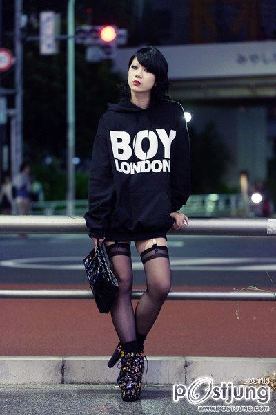 คนรัก Japan street fashion 1