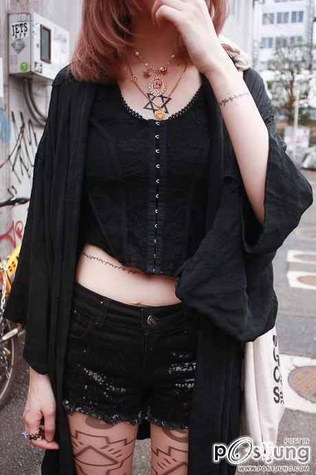 คนรัก Japan street fashion 1