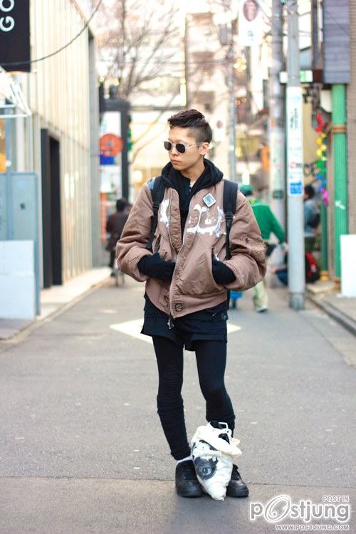 คนรัก Japan street fashion 3
