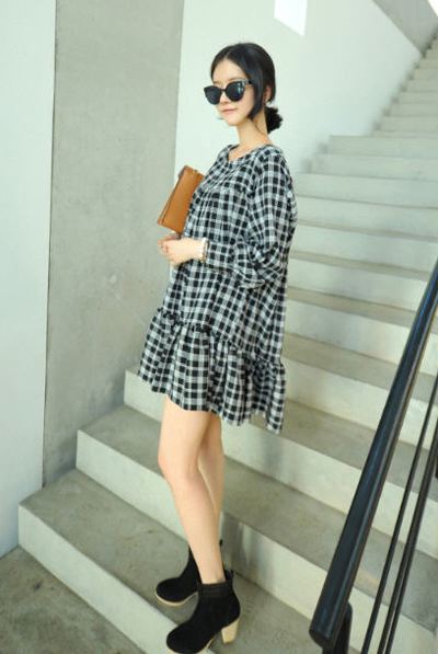 แฟชั่น เดรสลายสก็อต เทรนด์ล่ามาแรงสุดชิคของคุณสาว ๆ