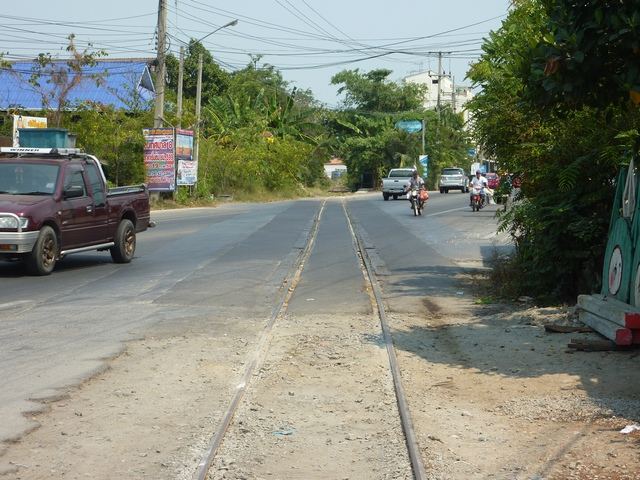 ทางรถไฟสายบ้านแหลม แม่กลอง