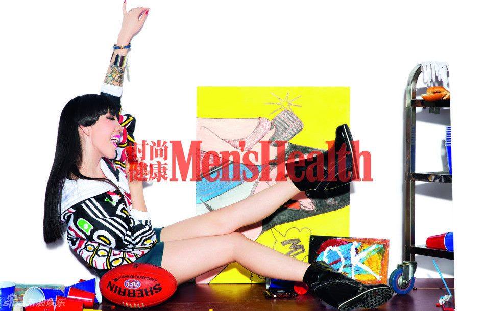 Wu Mo-Chou @ Men's health China October 2013