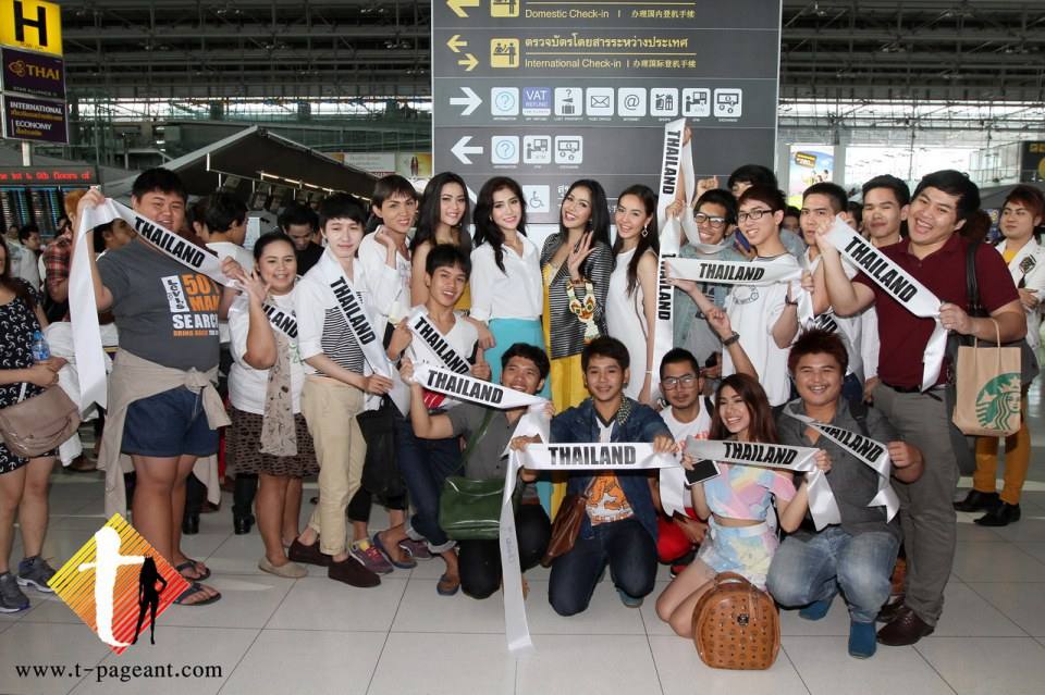 ภาพส่ง ชาลิตา แย้มวัณณังค์ Miss Universe Thailand ไป MOSCOW