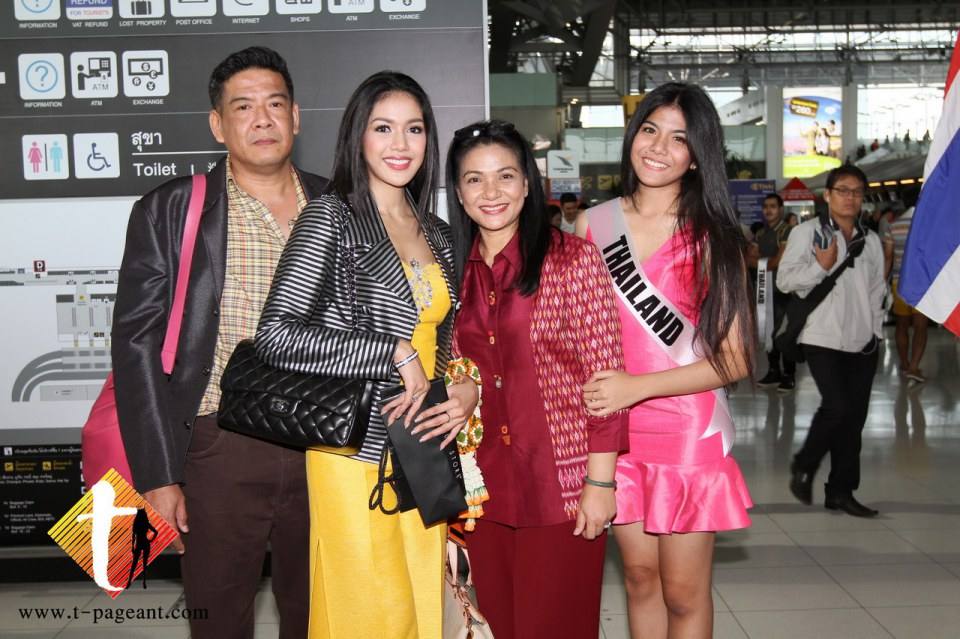 ภาพส่ง ชาลิตา แย้มวัณณังค์ Miss Universe Thailand ไป MOSCOW