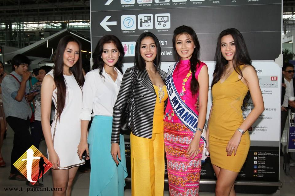 ภาพส่ง ชาลิตา แย้มวัณณังค์ Miss Universe Thailand ไป MOSCOW