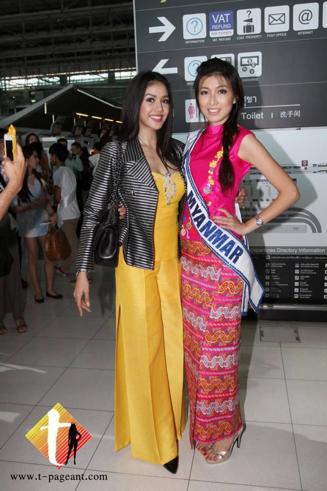 ภาพส่ง ชาลิตา แย้มวัณณังค์ Miss Universe Thailand ไป MOSCOW