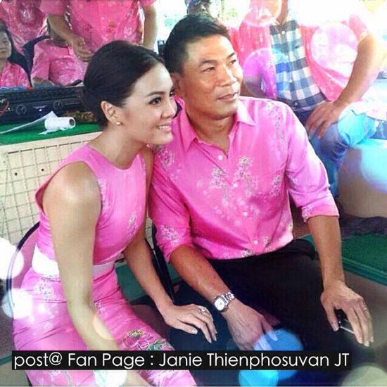 เจนี่ อัศวเหม ออกงานเคียงข้างสามี เอ๋ ชนม์สวัสดิ์ ในประเพณีรับบัว