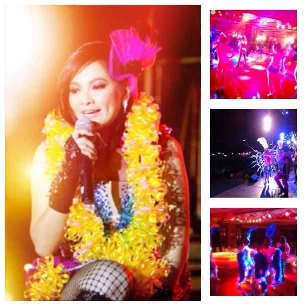 ลีลา & โชว์ด้านหน้าเวที จัดเต็ม !!!