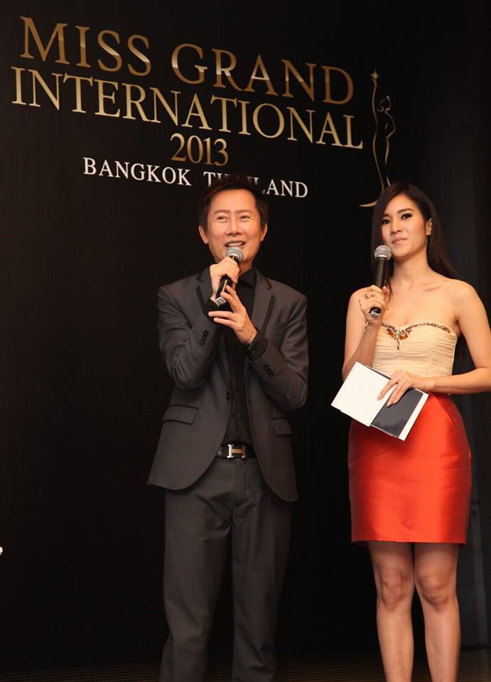 งานแถลงข่าว Miss Grand International 2013