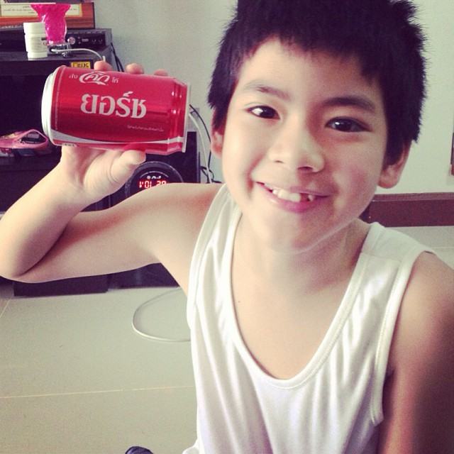 น้องยอร์ช ยงศิลป์ น่ารักมากเลย ลูก^^