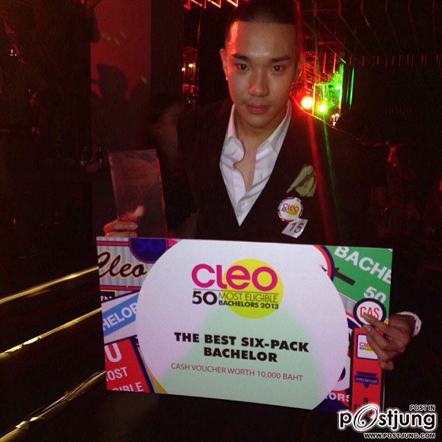 ควันหลงหนุ่มคลีโอ The most six-pack No. 15 บอส ณัชพงศ์พล สุดดี