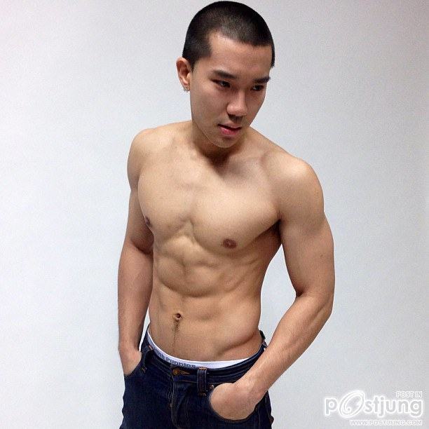 ควันหลงหนุ่มคลีโอ The most six-pack No. 15 บอส ณัชพงศ์พล สุดดี