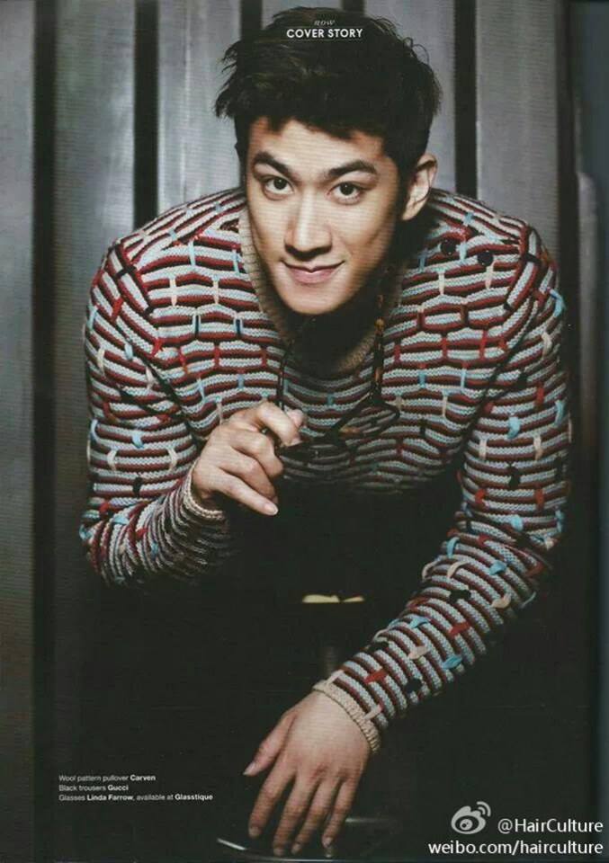 Aarif Lee @ Elle Men HK October 2013