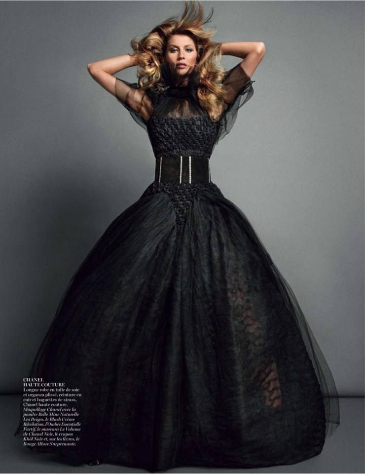 Gisele B&uuml;ndchen @ Vogue Paris November 2013