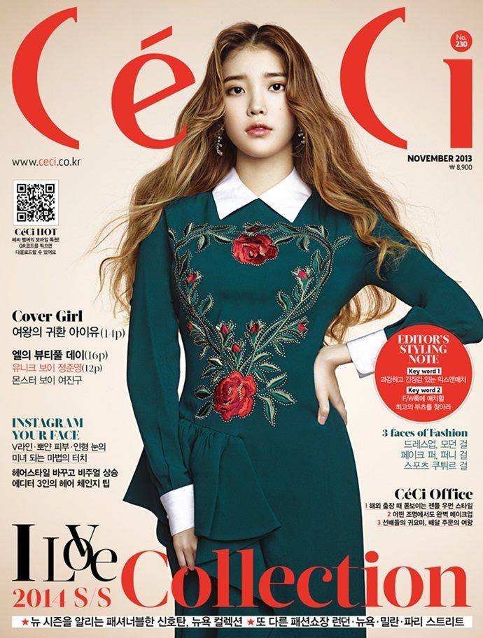 IU @ CeCi Korea November 2013