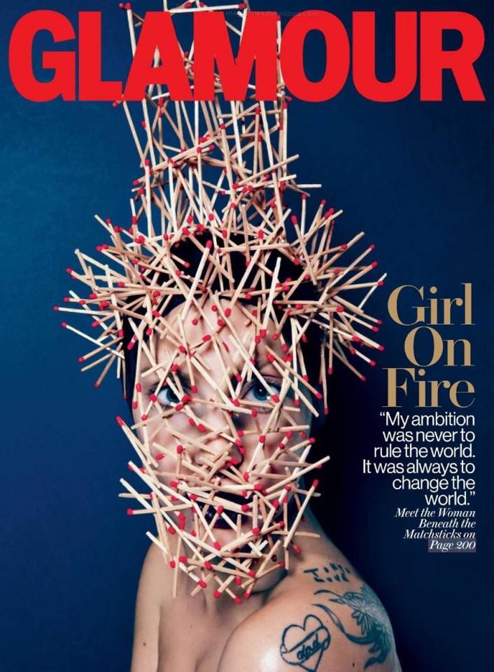 Lady Gaga @ Glamour USA December 2013