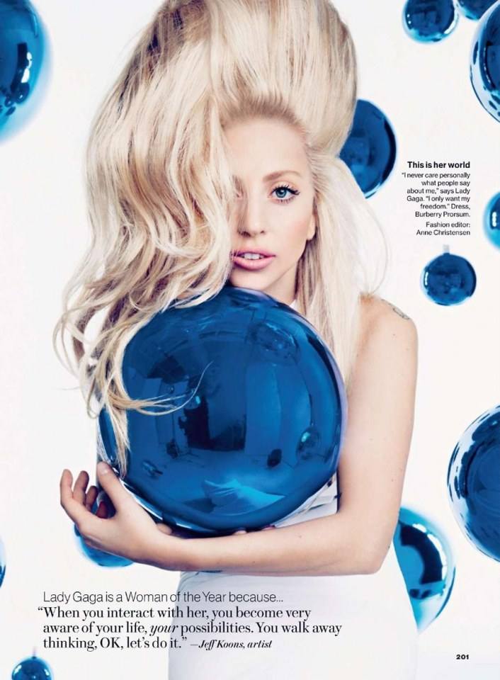 Lady Gaga @ Glamour USA December 2013