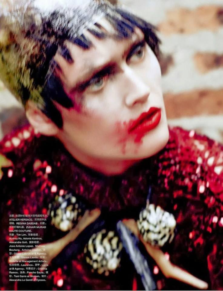 Toni Garrn @ Num&eacute;ro China November 2013