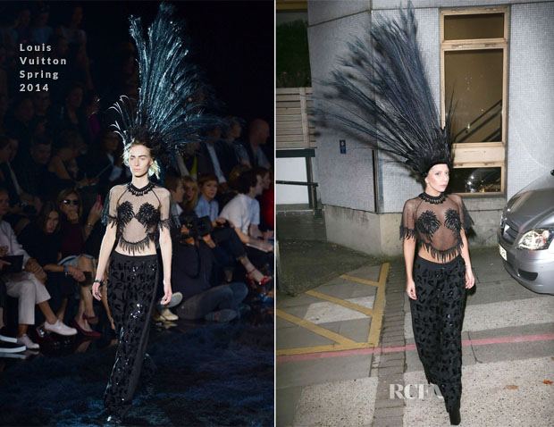 LADY GAGA IN LOUIS VUITTON