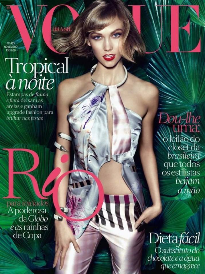 Karlie Kloss @ Vogue Brazil November 2013