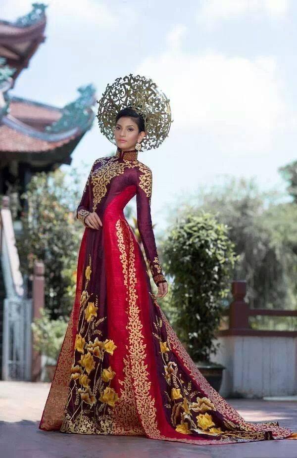 Miss universe Vietnam 2013 the national costume ชุดประจำชาติ miss Vietnam 2013