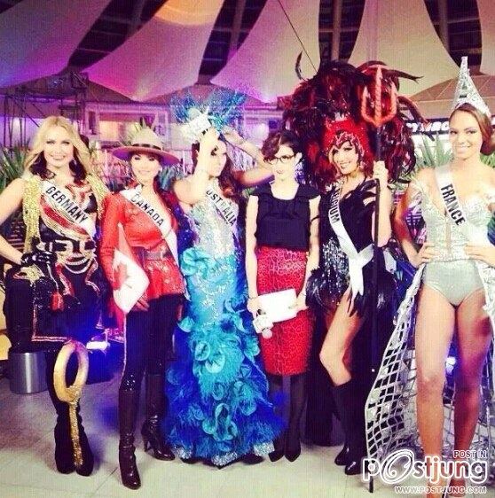 มาแล้วคะ ภาพสดๆ ส่งตรงจากรัสเซีย miss universe 2013 national costume ตามใด้เลยคะจะทะยอยอัปเดตเรื่อยๆ
