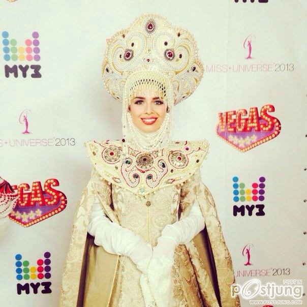 มาแล้วคะ ภาพสดๆ ส่งตรงจากรัสเซีย miss universe 2013 national costume ตามใด้เลยคะจะทะยอยอัปเดตเรื่อยๆ