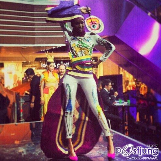 มาแล้วคะ ภาพสดๆ ส่งตรงจากรัสเซีย miss universe 2013 national costume ตามใด้เลยคะจะทะยอยอัปเดตเรื่อยๆ