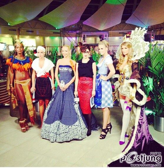 มาแล้วคะ ภาพสดๆ ส่งตรงจากรัสเซีย miss universe 2013 national costume ตามใด้เลยคะจะทะยอยอัปเดตเรื่อยๆ
