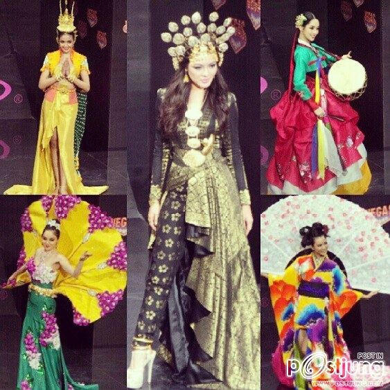 Miss Universe Thailand 2013. National costume in miss univers 2013