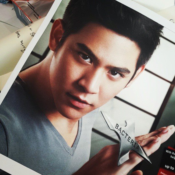 พอร์ช ศรัณย์ @AD  Garnier Men Acnofight Wasabi Foam ออนแอร์ ที่ สิงคโปร์