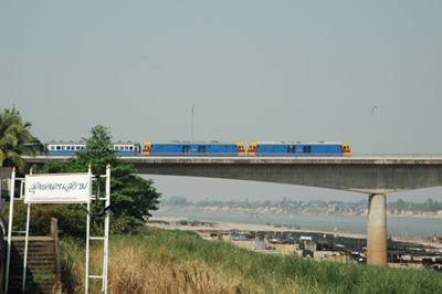 รถไฟข้ามแม่น้ำโขง