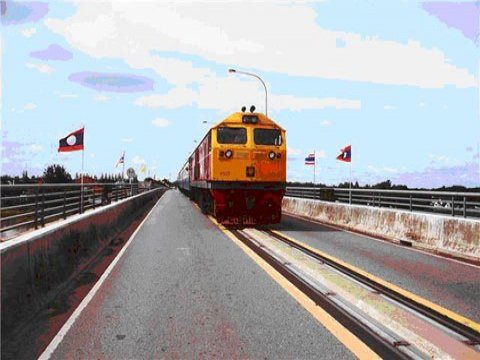 รถไฟข้ามแม่น้ำโขง
