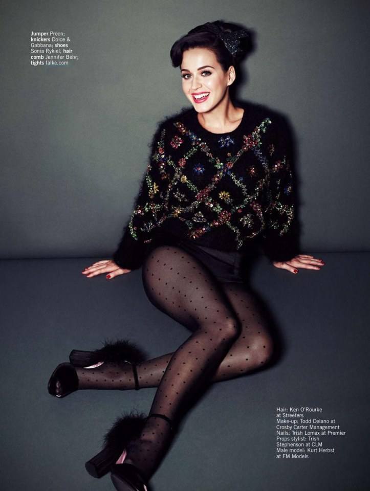 Katy Perry @ Glamour UK December 2013