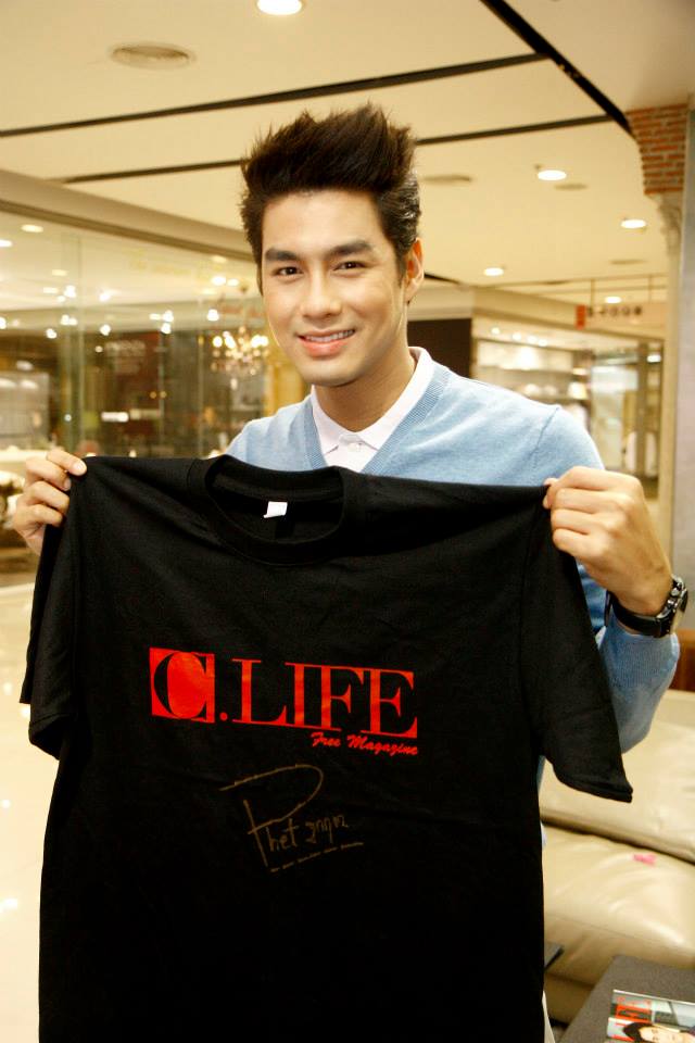 เพ็ชร ฐกฤต เบี้องหลังถ่ายแบบ C.LIFE Free Magazine