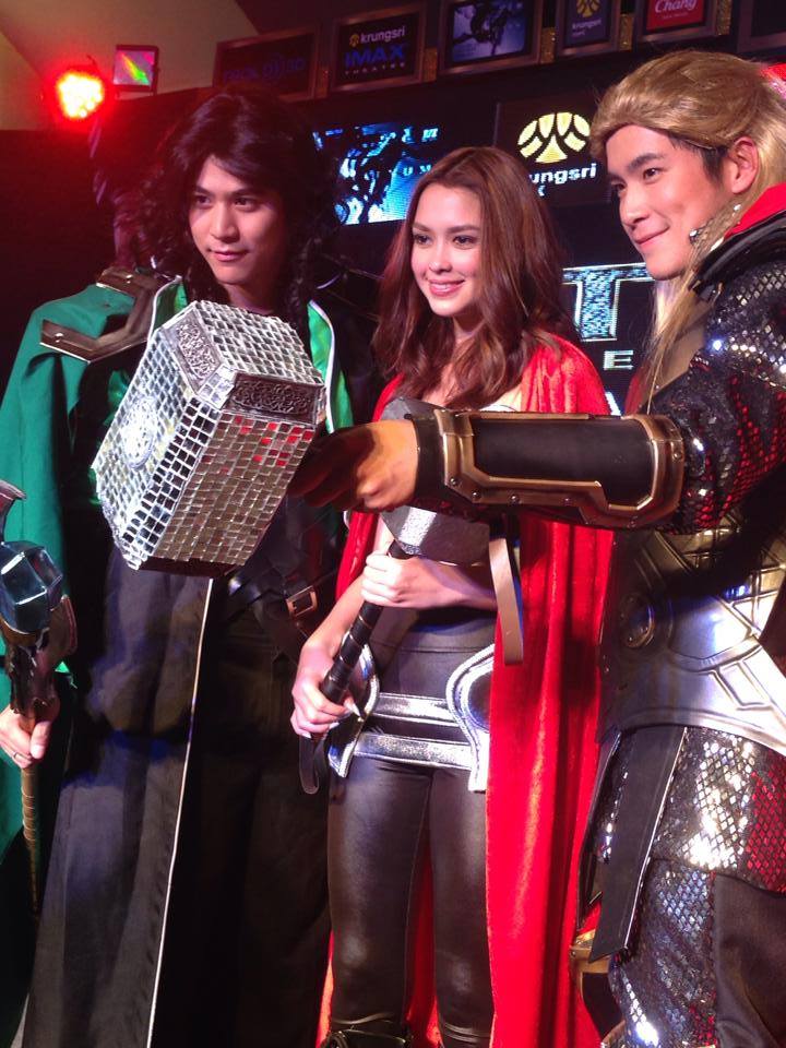พอร์ช ศรัณย์ มาใน คอสตูม โรกิ (นืกว่า ฟงอวิ๋น 555+)@ งาน Gala Thor the dark world