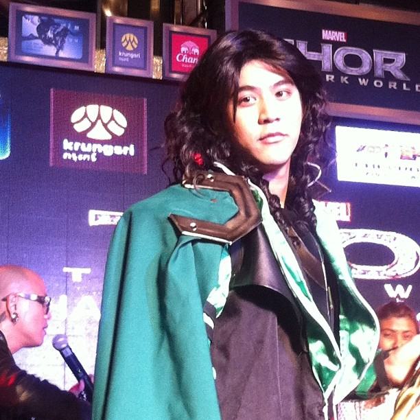 พอร์ช ศรัณย์ มาใน คอสตูม โรกิ (นืกว่า ฟงอวิ๋น 555+)@ งาน Gala Thor the dark world