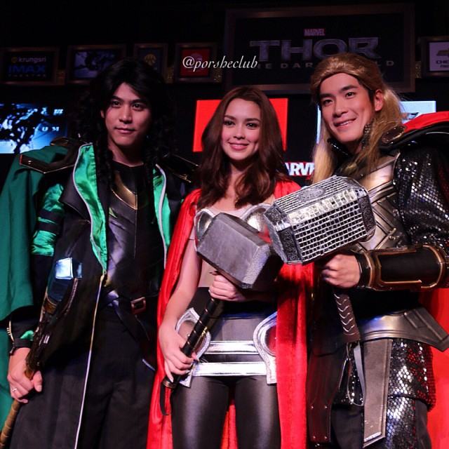 พอร์ช ศรัณย์ มาใน คอสตูม โรกิ (นืกว่า ฟงอวิ๋น 555+)@ งาน Gala Thor the dark world