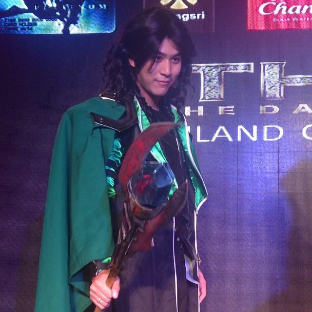 พอร์ช ศรัณย์ มาใน คอสตูม โรกิ (นืกว่า ฟงอวิ๋น 555+)@ งาน Gala Thor the dark world