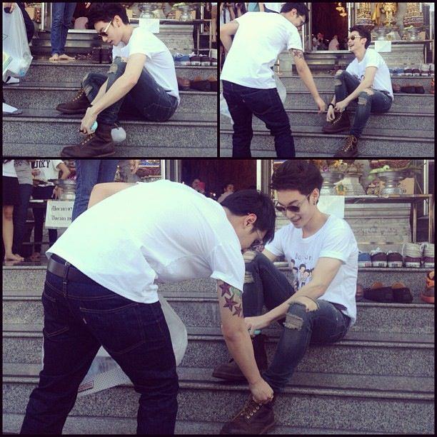 ปอม อ๋อง !! คู่รักเกย์ที่มีกระแสแต่ไม่เฟค